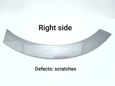 Audi 4KE853026A, 4KE853026, 4KE853818A, 4KE853818 E-Tron 2019 Baguette de protection/décoration d'aile - Image 1