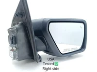 Ford USA RL3417682, RL3417682FC, RL3417682FC5YGY, 0416245, 1591311 F-150 LIGHTNING Crew Cab Pickup 2025 Outside Mirror Right Turn signal Suround light Kamera Blind spot Warning