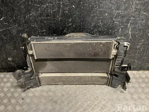 Opel 39055162, 13356681, 427460812 ASTRA K 2017 Wasserkühler Satz Ladeluftkühler Kühlerlüfter Kondensator, Klimaanlage