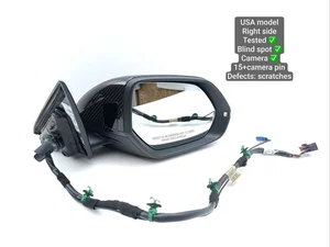 Audi 4M8857410BE, 4M8072532A, 90012235, 2102143095, 4M8857410AG, 4M8857536O Q8 (4MN, 4MT) 2021 Lusterko zewnętrzne z prawej Sygnał kierunkowskazu Kamera Ostrzeżenie martwej strefy