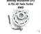 Bentley 3Y0903021A, 14V190A, LR1190-951B / 3Y0903021A, 14V190A, LR1190951B MULSANNE (3Y_) 2015 Generatorius - Nuotrauka 1