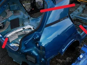 Citroën C4 CACTUS 2019 Quart de corps Right Rear