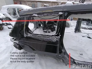 Jeep GRAND CHEROKEE V (WL) 2022 Body quarter Right Rear