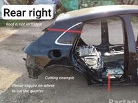 Porsche MACAN (95B) 2015 Quart de corps Right Rear