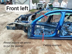 Porsche PANAMERA (971) 2017 Quart de corps Left Front