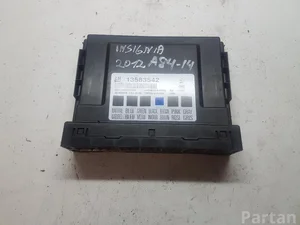 Opel 13583542 INSIGNIA A (G09) 2010 Unité de commande centrale pour système de confort