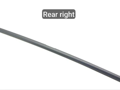 Porsche 9J1839476C Taycan 2023 Durų stiklo rėmo apdaila dešinysis galinis - Nuotrauka 1