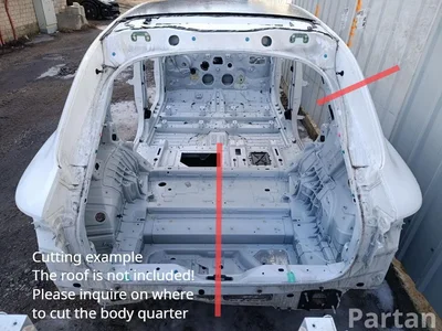 Mercedes-Benz EQS SUV (X296) 2023 Kėbulo ketvirtis dešinysis galinis - Paveiksliukas 1