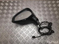 Audi 8W6 857 409 BH, E1041409 / 8W6857409BH, E1041409 A5 (F53) 2018 Наружное зеркало слева с электроприводом Фонарь указателя поворота камера Слепое Пятно Предупреждение