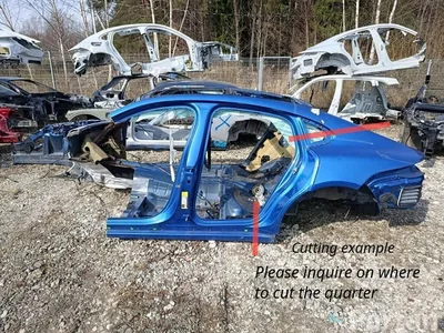 Porsche PANAMERA (971) 2017 Kėbulo ketvirtis kairysis galinis - Paveiksliukas 1