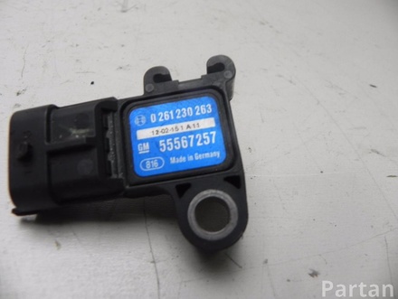 OPEL 55567257 ZAFIRA TOURER C (P12) 2012 Sensor, intake manifold pressure