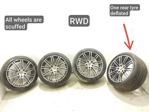 Porsche 97036219202, 97036217807 PANAMERA (970) 2015 Jantes en alliage complect R20 5X130 EJ 9.5 EJ 11