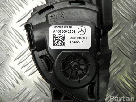 MERCEDES-BENZ A 166 300 02 04 / A1663000204 M-CLASS (W166) 2013 Accelerator Pedal