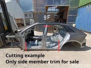 Audi Q8 (4MN, 4MT) 2021 Side sill Left