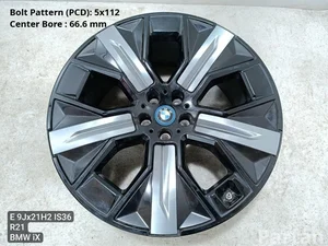 BMW 5A02655BLA, 201423-11 / 5A02655BLA, 20142311 iX 2023 Felgi aluminiowe 5x112  R21 EJ 9.0