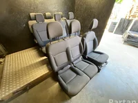 Nissan Primastar III (X82) 2024 Sėdynių komplektas Durų panelė Trečios eilės