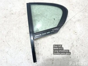 BMW 7384217, 7336041, 7373891, 7373895, 7411609, G12VSG 7 (G11, G12) 2016 Stała szyba drzwi z lewej