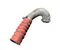 Gebrauchtes Original Mercedes-Benz Trucks A4700983607, A9605011182 ACTROS MP4 / MP5 2016 Ladeluftkühler-Rohr - Bild 2