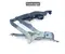 Porsche 971.823.296.B, 971823612 / 971823296B, 971823612 PANAMERA (971) 2017 Scharnier, Motorhaube - Bild 1