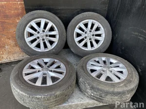 Volkswagen 7E0601025N MULTIVAN VI (SGF, SGM, SGN) 2020 Felgi aluminiowe zestaw 5x120  R16 EJ 6.5 ET51
