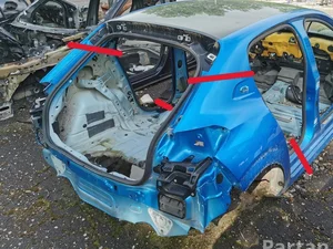 Peugeot e 208 2021 Partie arrière complète (carrosserie)
