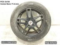 Porsche 7P5601025A CAYENNE (92A) 2013 Alloy wheels R19 EJ 8.5 ET59 5X130
