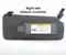 Jaguar 4U5A-00014-CA / 4U5A00014CA XK купе (X150) 2013 Солнцезащитный козырёк с зеркалом со светом правой сторонe - Изображение 1