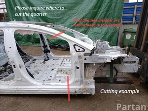 Mercedes-Benz A2976226800, A2976223200, A2976372800, A2976223400 EQS (V297) 2022 Quart de corps Right Front