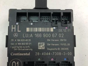 Mercedes-Benz A1669006702 M-CLASS (W166) 2015 Unidad de control de puertas