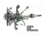 Gebrauchtes Original Jaguar EX53-5K743-AA / EX535K743AA F-TYPE Cabriolet (X152) 2015 Hinterer Radlagergehäuse komplett linke Seite - Bild 1