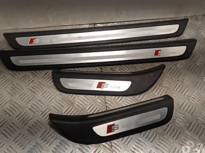 Audi 8R0853376G, 8R0853376F, 8R0853375F Q5 (8R) 2013 plaque de seuil - panneau de seuil complect - Image 1