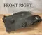 Renault 638427795R MEGANE E 2024 Guardabarros interior Right Front - Imagen 1