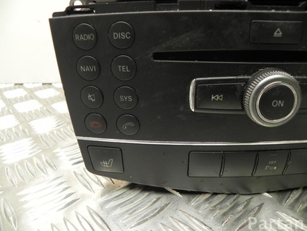 MERCEDES-BENZ A 204 870 56 96, A 204 820 42 97 / A2048705696, A2048204297 C-CLASS (W204) 2008 Radio / CD