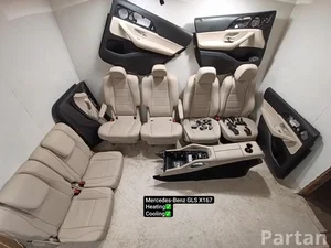 Mercedes-Benz A1676806107, A1676801601, A1779059700, A1779059600, A1679052001 GLS (X167) 2021 Set of seats Door panel Armrest 