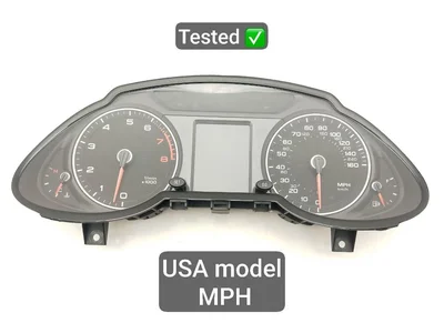 Audi 8R0920980T Q5 (8R) 2013 Tableau de bord mph - Image 1