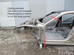 Porsche 9J1805101, 9J1803451, 9J1805747 Taycan 2021 Karosserie viertel vorne links