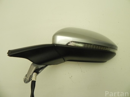 VW E1 021277, A046314 / E1021277, A046314 GOLF VII (5G1, BQ1, BE1, BE2) 2014 Outside Mirror Left adjustment electric Turn signal Suround light Electric folding Heated