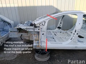 Mercedes-Benz A2976260700, A2976372700, A2976223100, A2976220300, A2976227100 EQS (V297) 2022 Cuarto cuerpo del coche Left Front