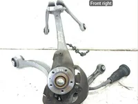 Porsche 95B407254, 8K0407156C, 8K0510P MACAN (95B) 2016 Vorderer Radlagergehäuse komplett rechte Seite