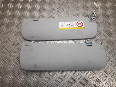 Tesla MODEL 3 2025 Saulės skydelis su veidrodėliu su apšvietimu komplektas - Paveiksliukas 1