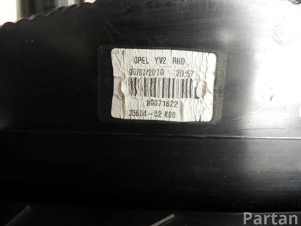 OPEL 35604-52 K00, 89071627, E2 07101 / 3560452K00, 89071627, E207101 AGILA (B) (H08) 2010 Taillight Left