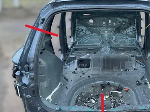 Hyundai Tucson (NX4) 2022 Quart de corps Left Rear