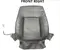 Rolls-Royce 9180742-03, 1933611, 9180722 / 918074203, 1933611, 9180722 GHOST (RR4) 2010 Siège passager - Image 1