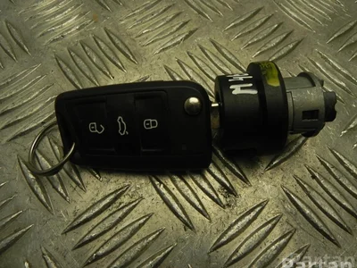 Volkswagen 8E0 905 855 C, 5G0 959 752 DD / 8E0905855C, 5G0959752DD GOLF VII (5G1, BQ1, BE1, BE2) 2019 cylindre de serrure pour allumage - Image 1