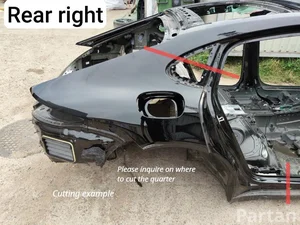 Porsche PANAMERA (971) 2018 Kėbulo ketvirtis dešinysis galinis