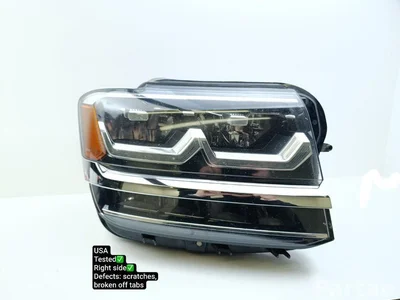 Volkswagen HL16SSB729, 3CN.941.036B / HL16SSB729, 3CN941036B ATLAS (CA1, CA2, CA3) 2019 Headlight Right USA - Image 1