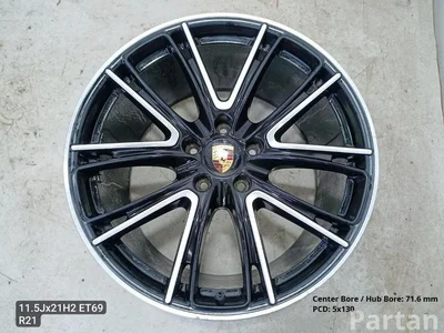 Porsche 971801025N PANAMERA (971) 2018 Alloy wheels R21 5X130 ET69 EJ 11.5 - Image 1
