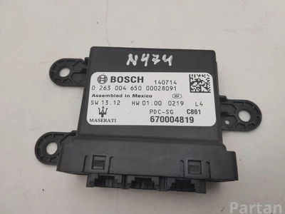 Maserati 0263004650 GHIBLI (M157) 2015 Unité de contrôle pour systèmes de stationnement - Image 1