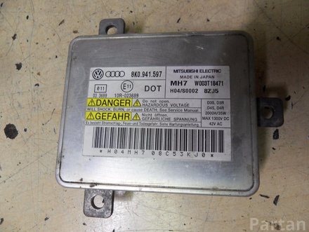 AUDI 8K0 941 597 / 8K0941597 A4 (8K2, B8) 2010 Light Module ECU