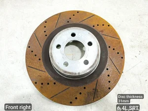 Dodge CHALLENGER Coupe 2019 Disque de frein Right Front